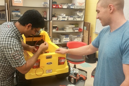 Connecting the drive circuit