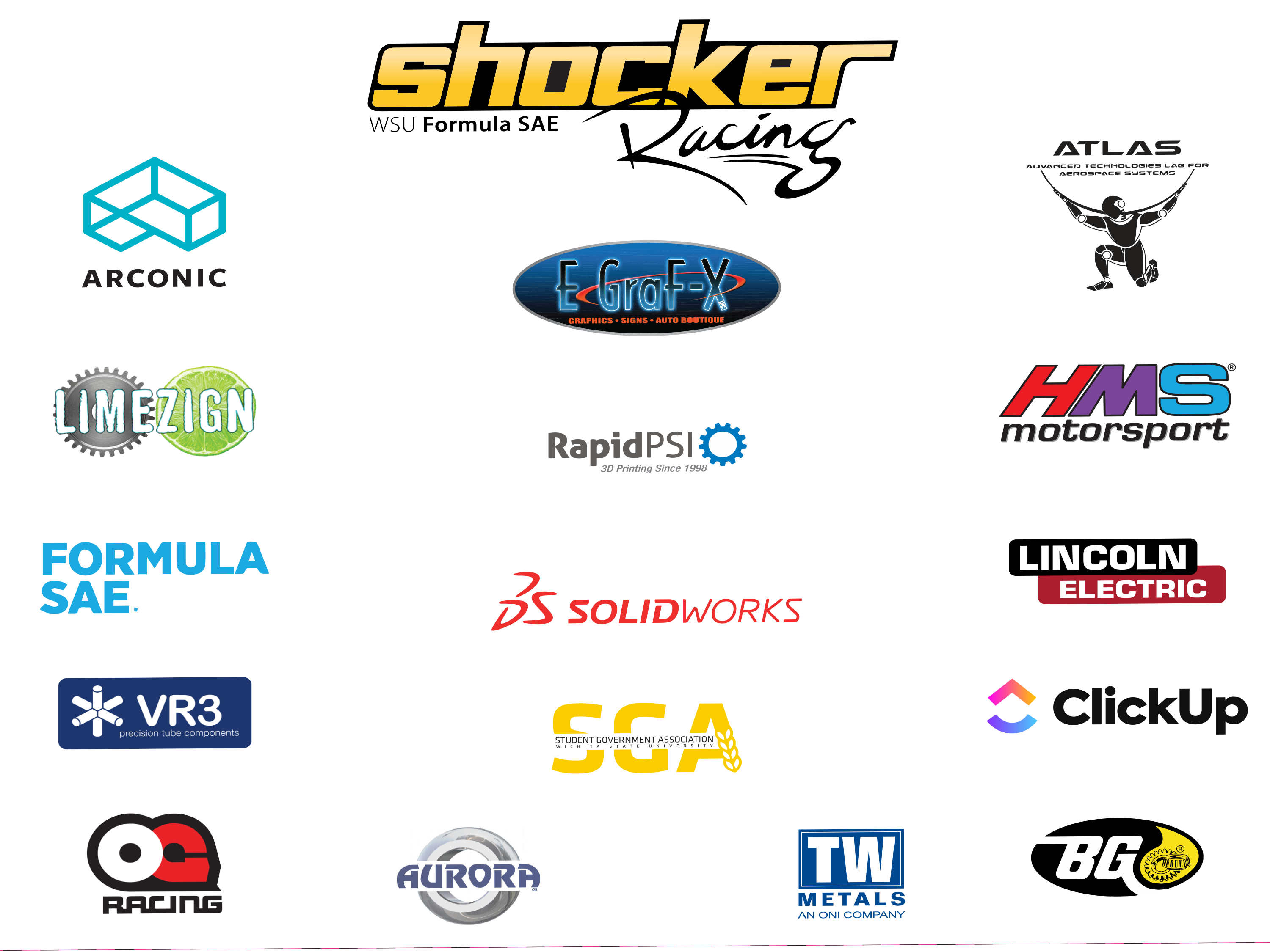 Shocker Racing Sponsors