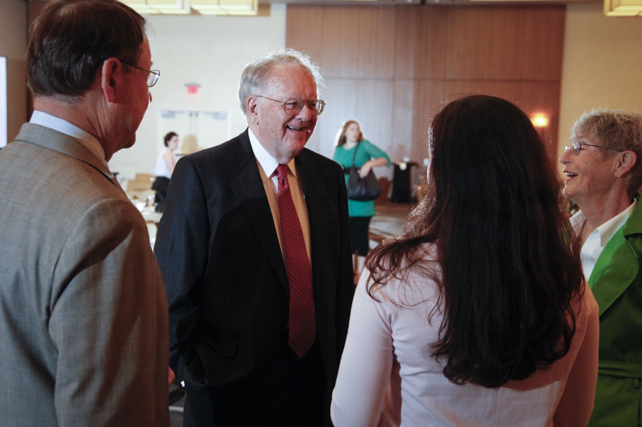 Wallace Family: Members of the Wallace family, including Jim, Karen, and Shelley Johnson, were present for the event.