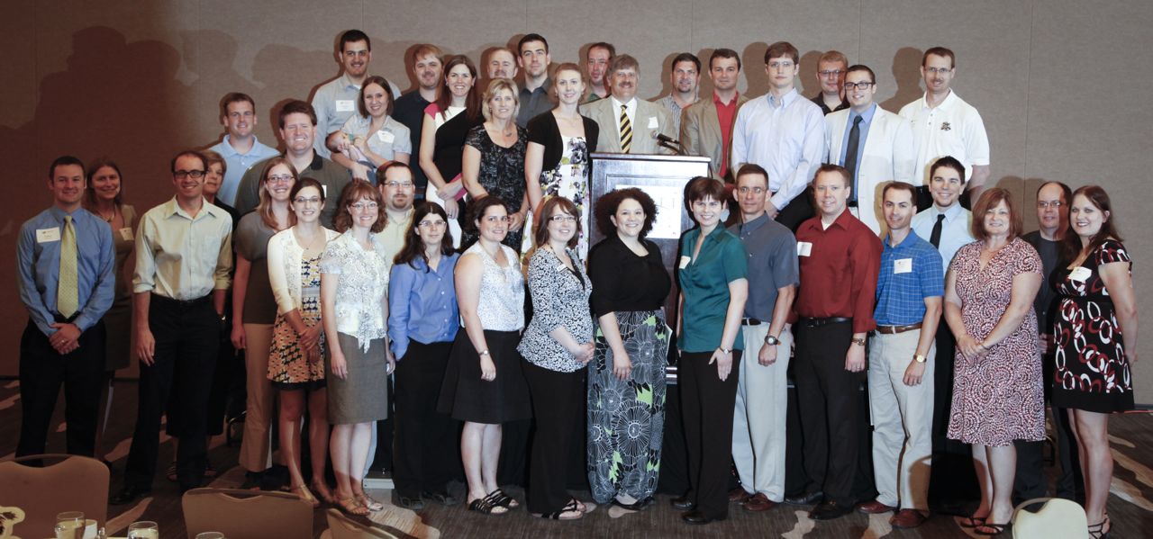 Alumni: Alumni were present to celebrate the Wallace legacy.