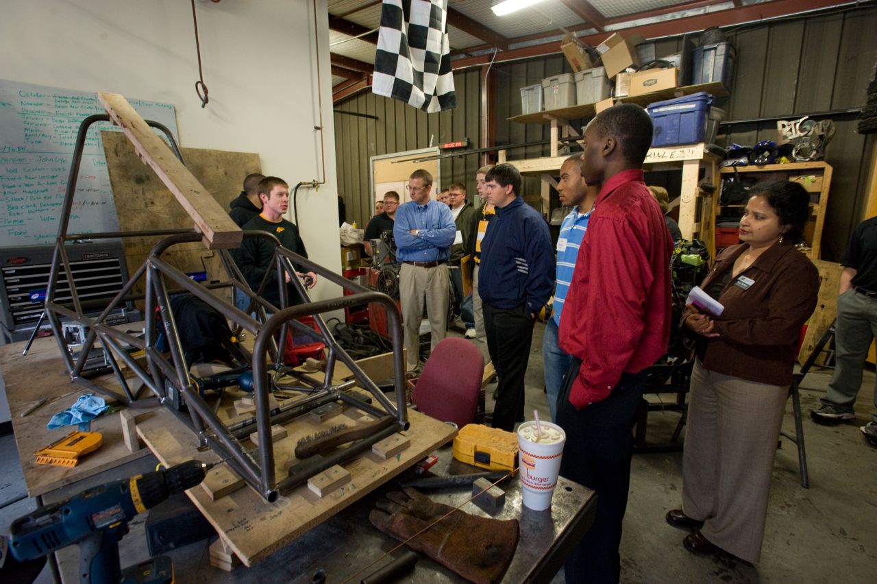 Tours of the engineering facilities.