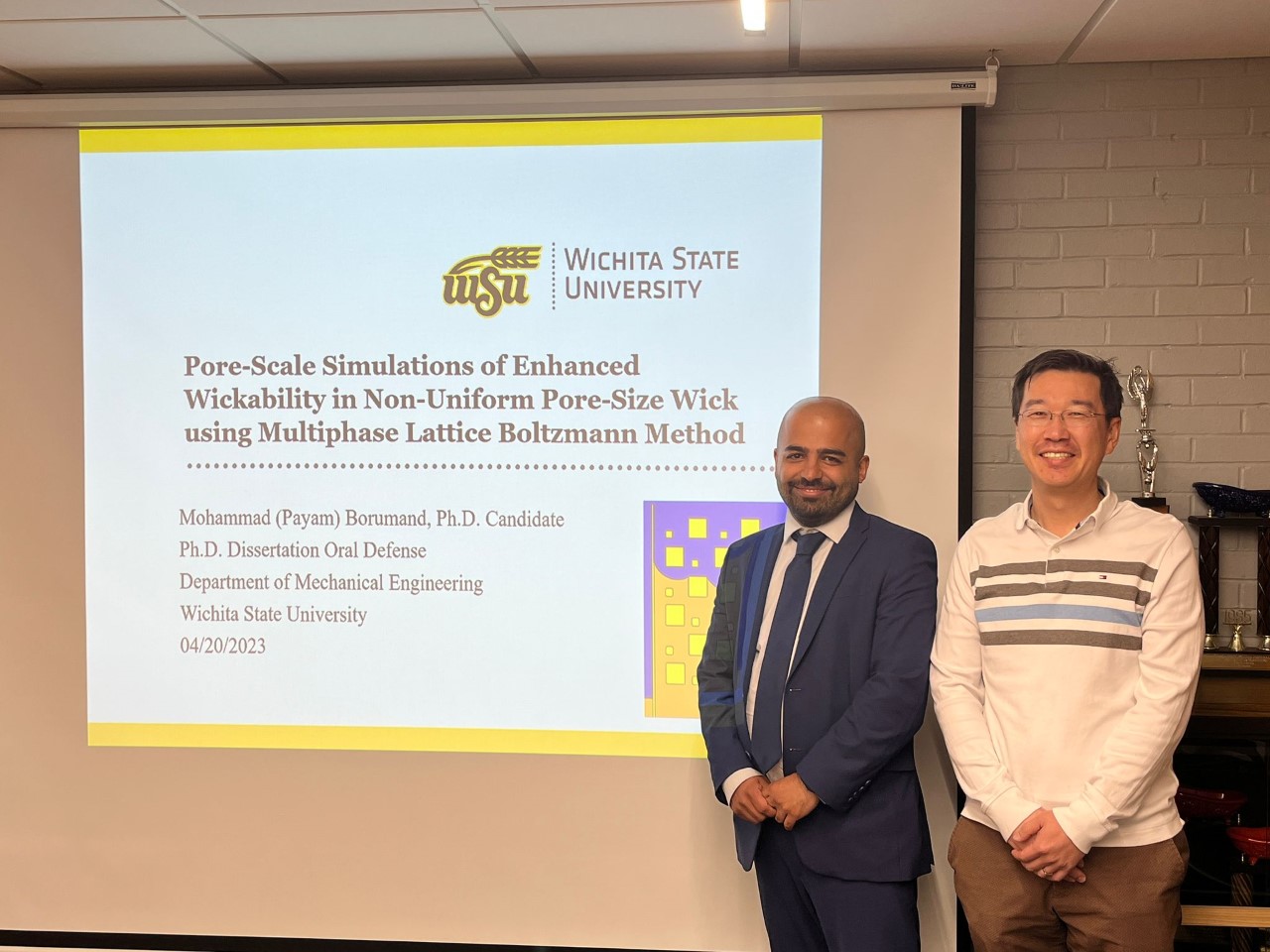 Mohammad Borumand Ph.D. final defense