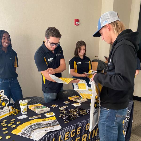 Ambassador Tabling at an event