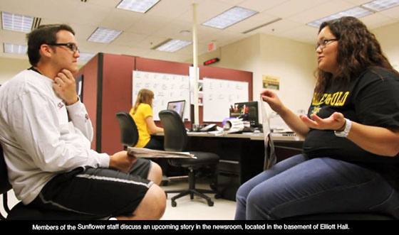 Sunflower staff discusses next issue