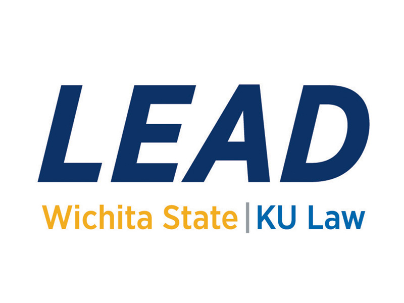 LEAD program logo  -- Wichita State / KU Law
