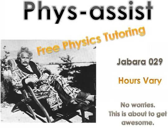 Phys-assist Header Image of Einstein lounging in a beach chair. 