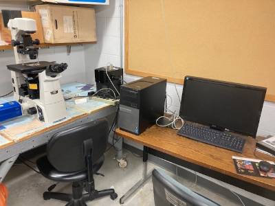 widefield microscope set up 