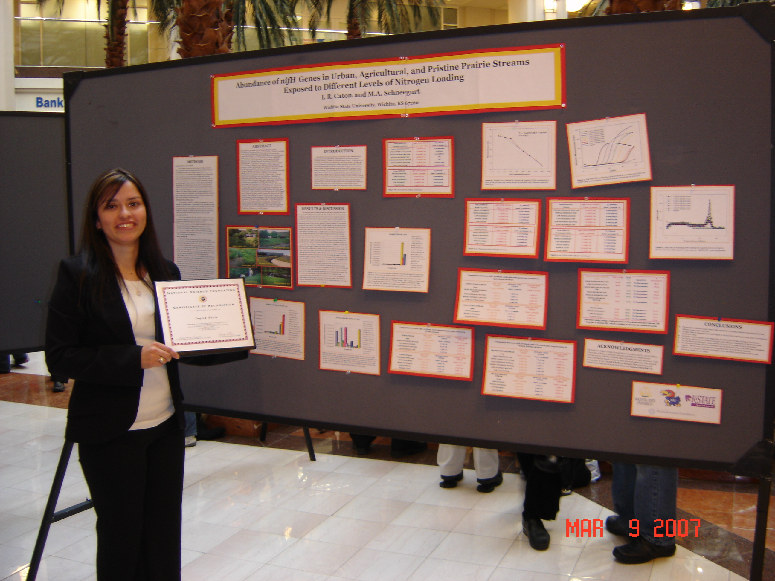 GK12 fellows presenting research