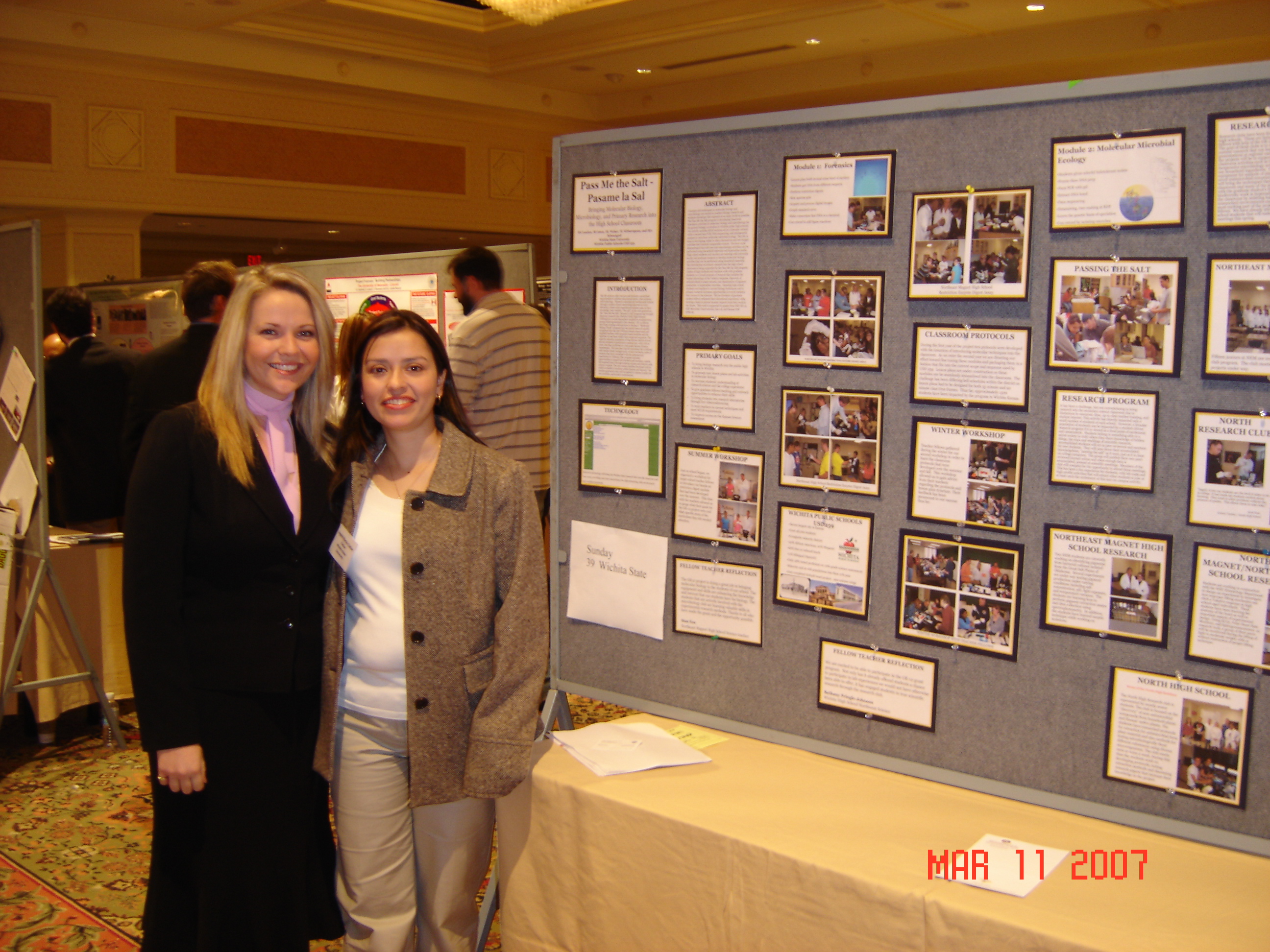 GK12 fellows presenting research