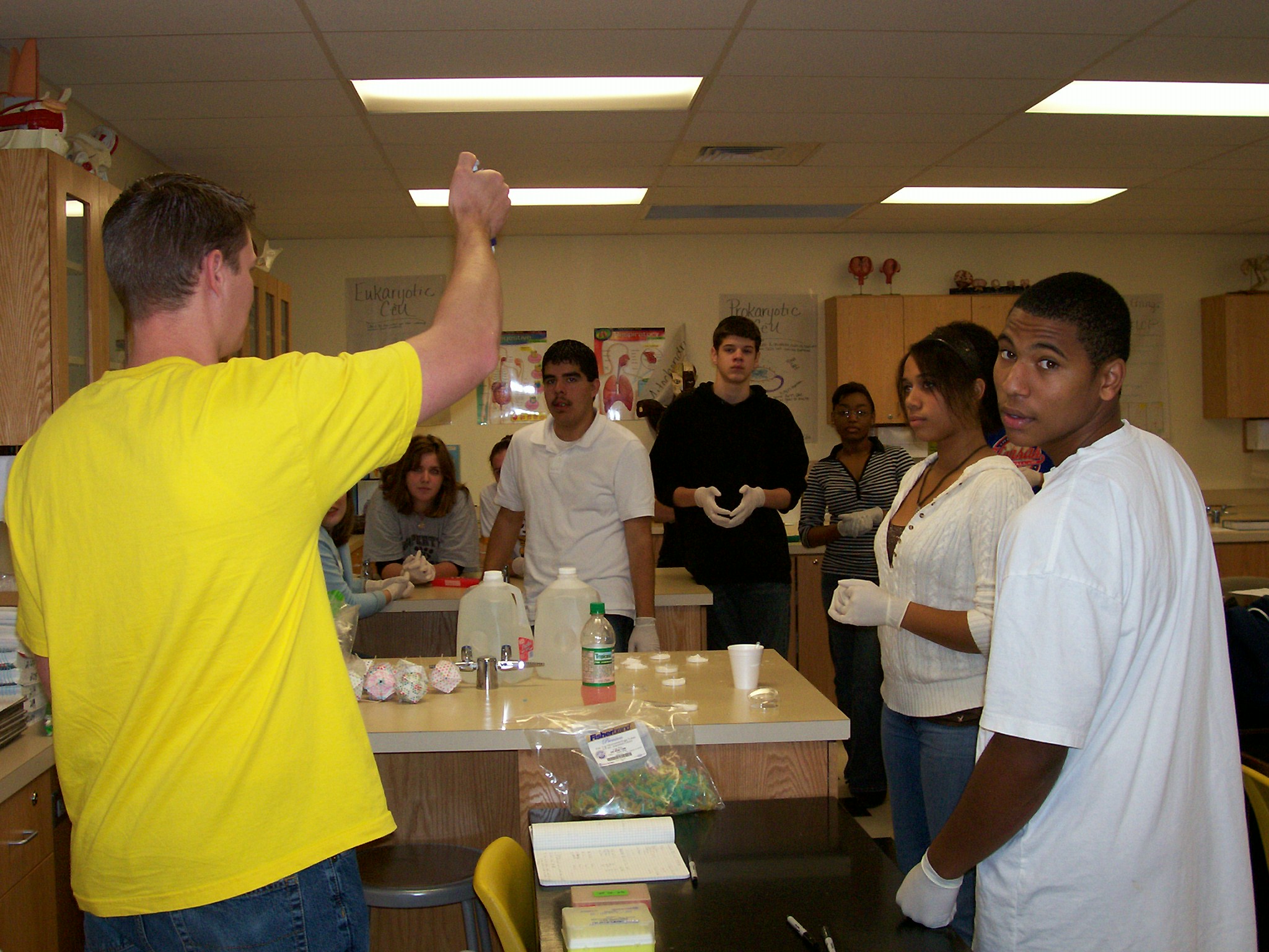 GK12 fellows in classroom
