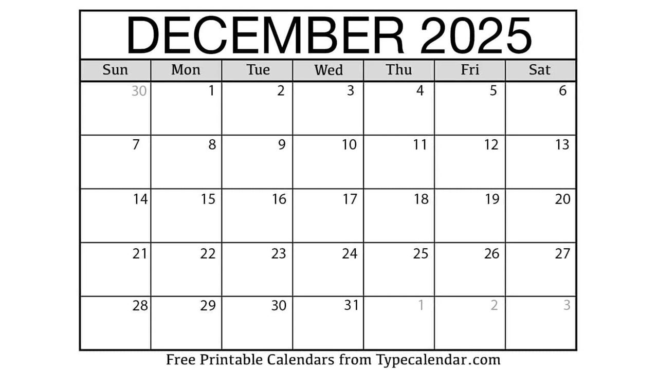 NMR reservation calendar for December 2025