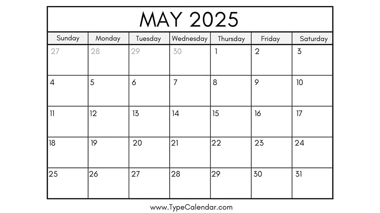 NMR reservation calendar for May 2025