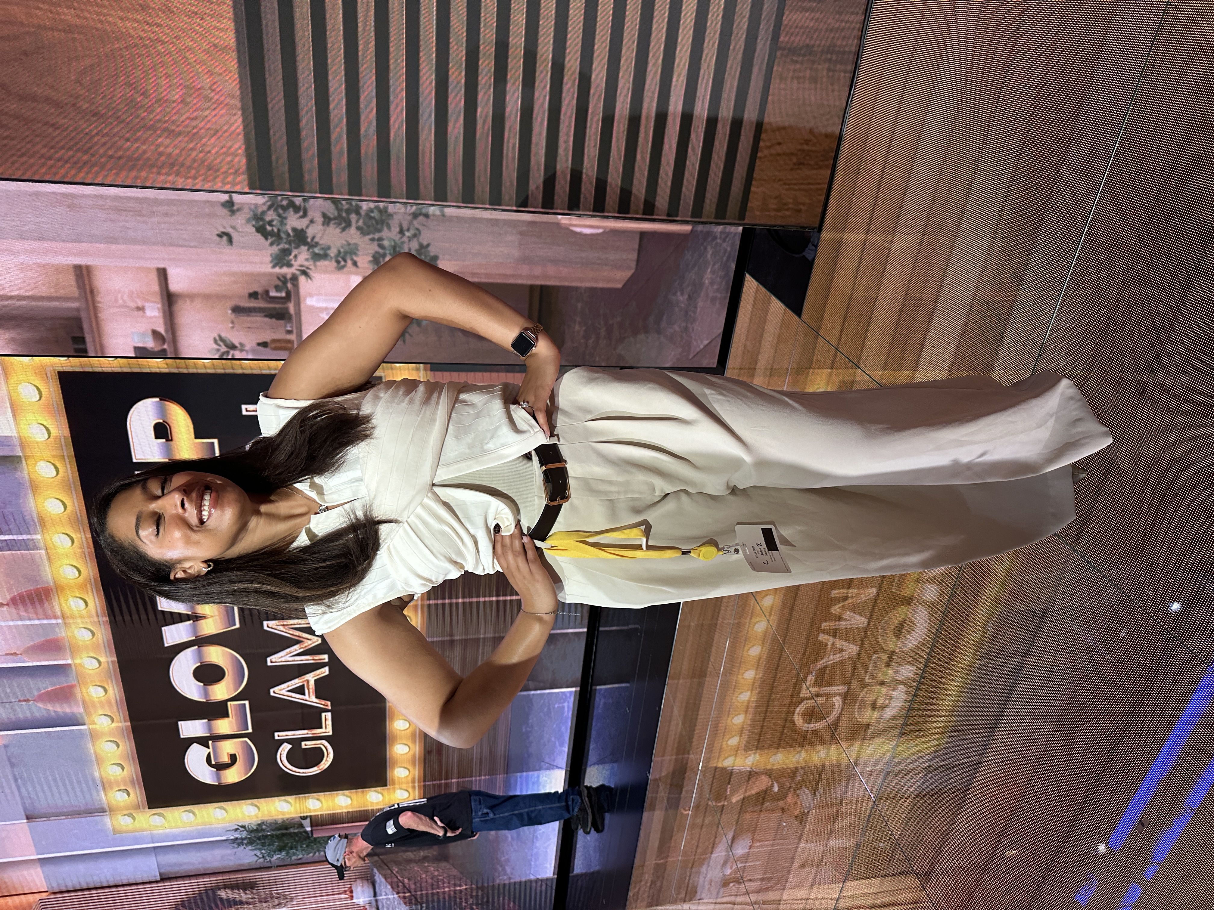 Jadyn on the set of Good Morning America