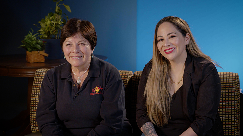 Carmen Rosales and Carmen Garcia