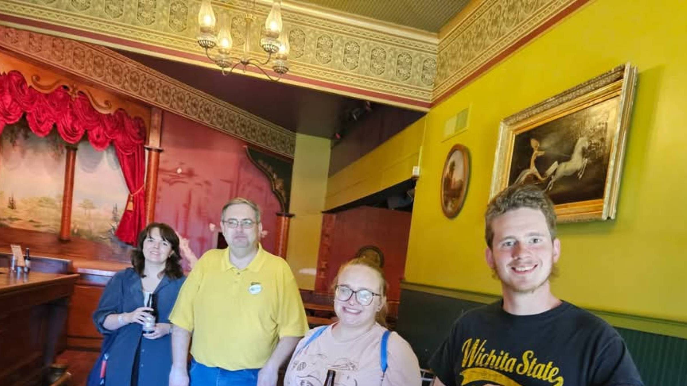 SPH Students at the Boot Hill Museum (WSU Alum Keith Wondra, second from left, is the museum's curator)