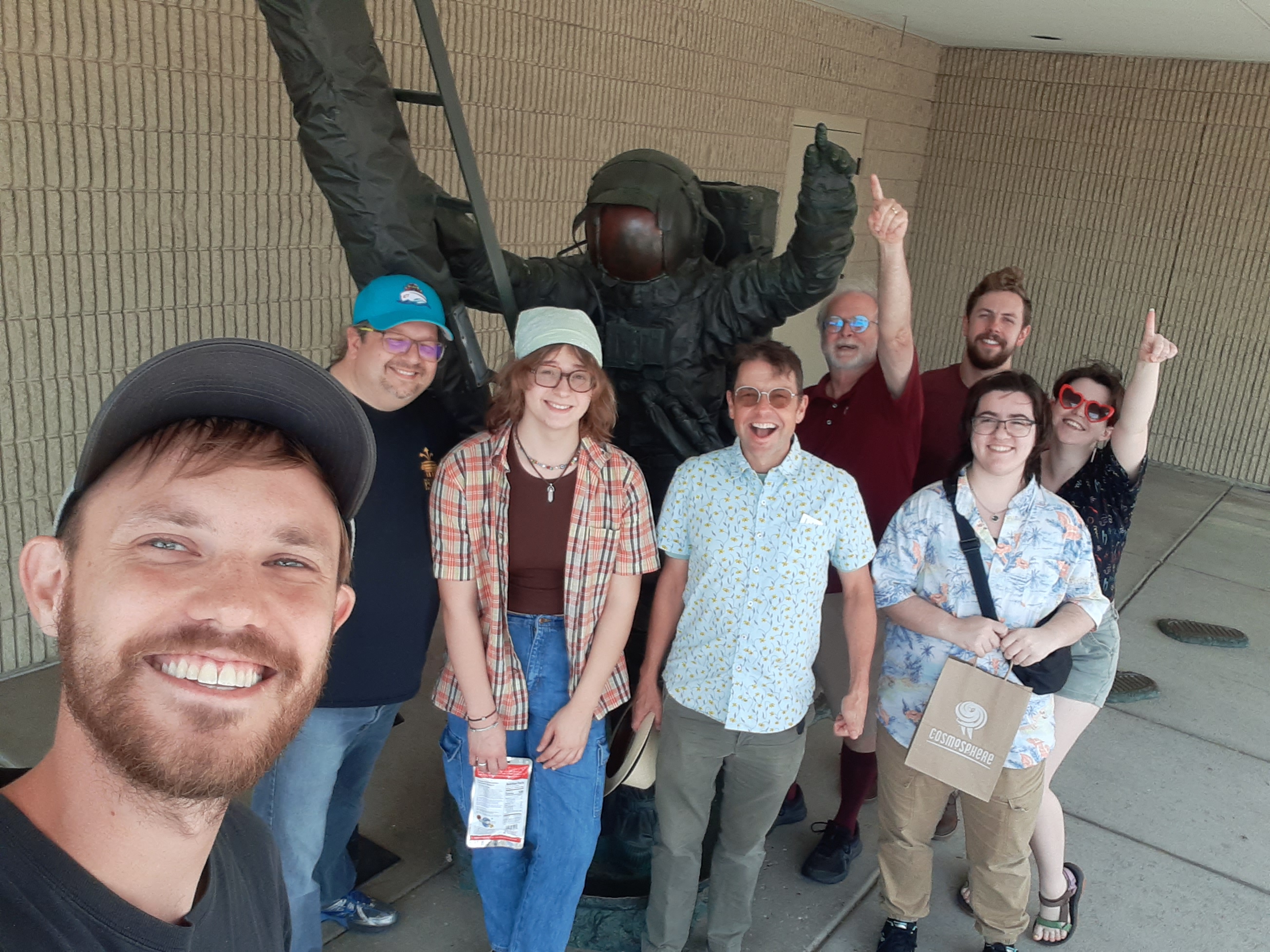 The History department at the Kansas Cosmosphere