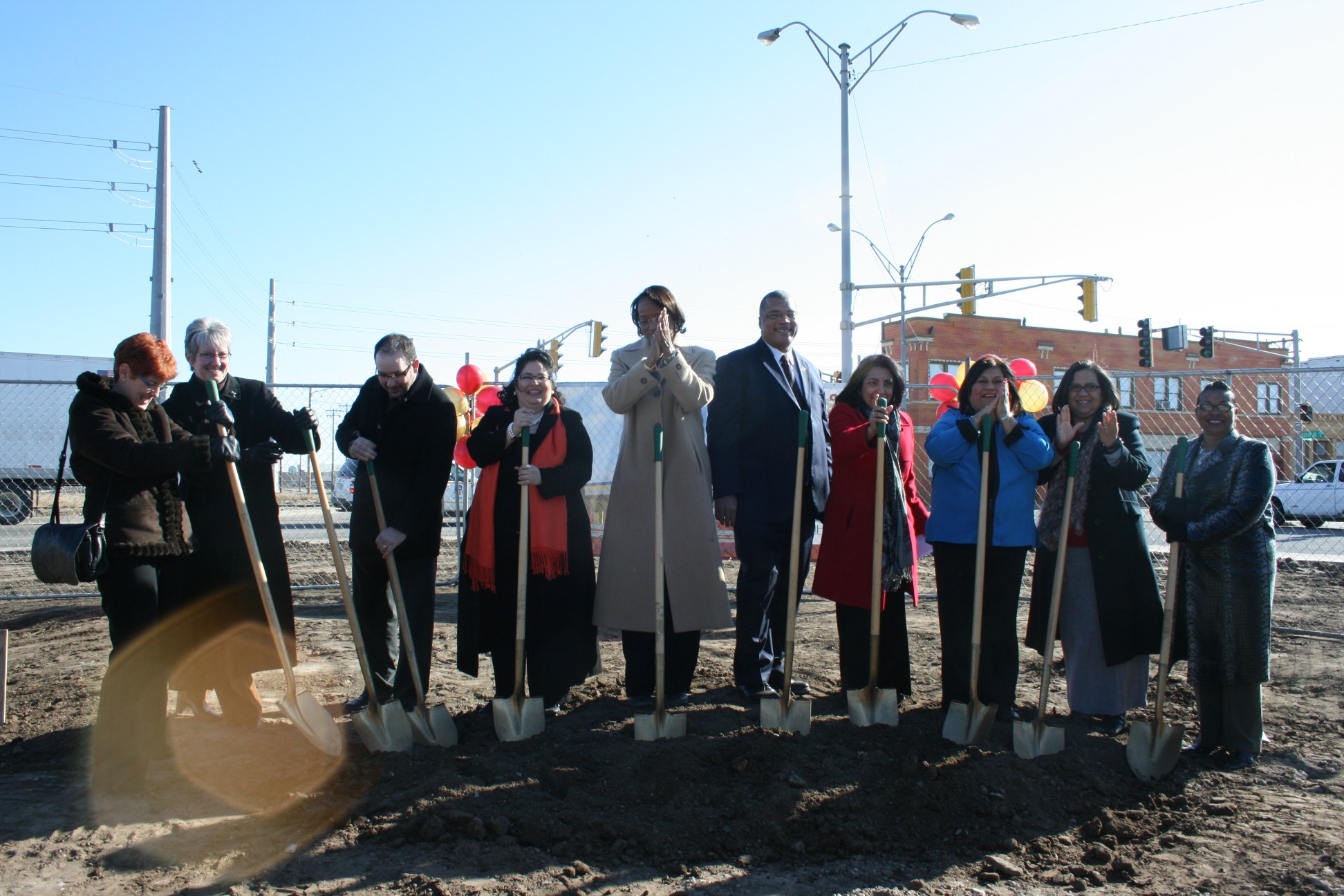 International Market groundbreaking