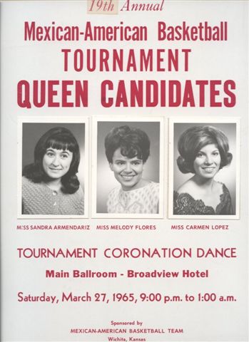 Basketball Turament Queen Candidates 1965