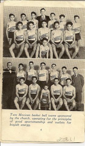 First Mexican Baptist Church Youth Baskeball Teams