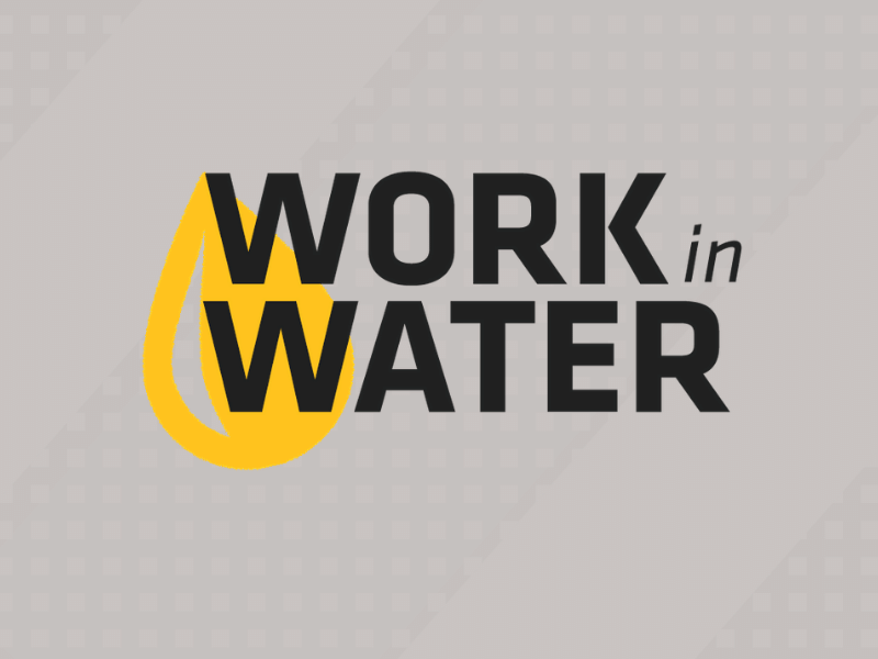 Work in Water program logo