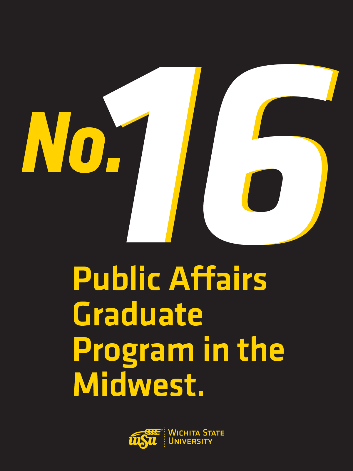 No. 16 Public Affairs Graduate Program in the Midwest