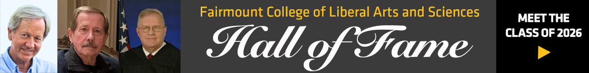 Fairmount College of Liberal Arts and Sciences Hall of Fame.  Meet the class of 2026
