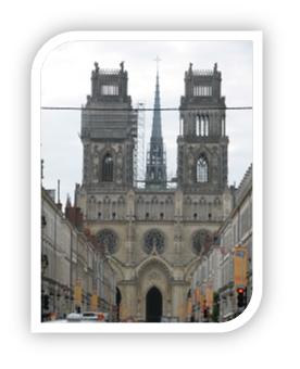 Photo of the Cathedrale Sainte-Croix (Holy Cross Cathedral). 