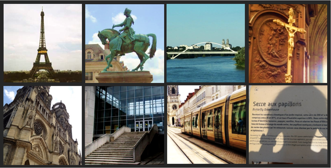 Orleans France Collage