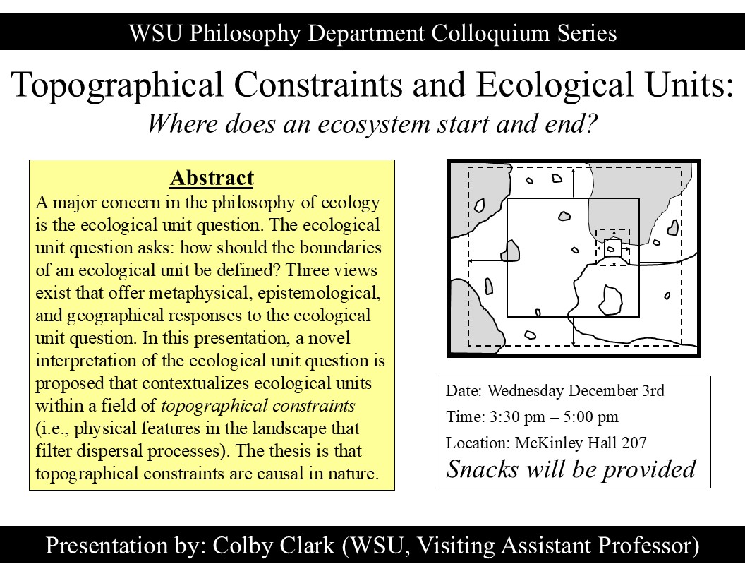 Flyer for the talk with same text as on this web page.