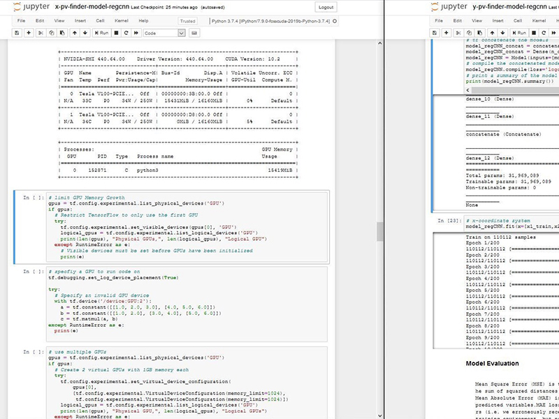 Screenshot of the Jupyter open source web application