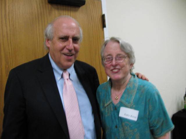 photo of dan glickman with donor