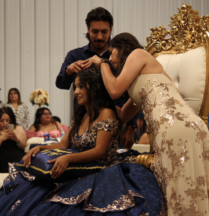 crowning girl