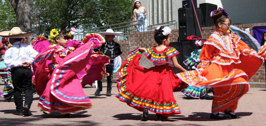 children dancing