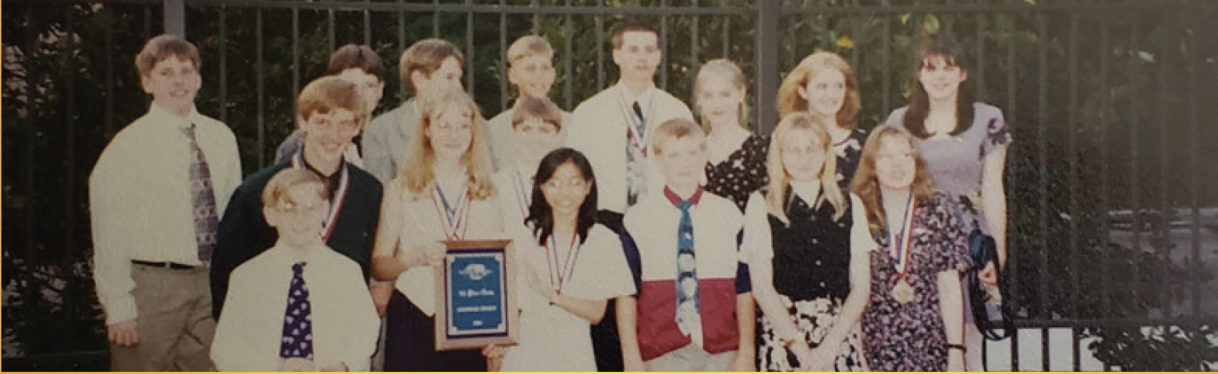Jill Fisher on right in black vest