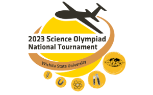 2023 Science Olympiad National Tournament logo.