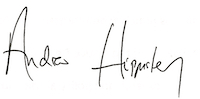 Signature of Dean Andrew Hippisley