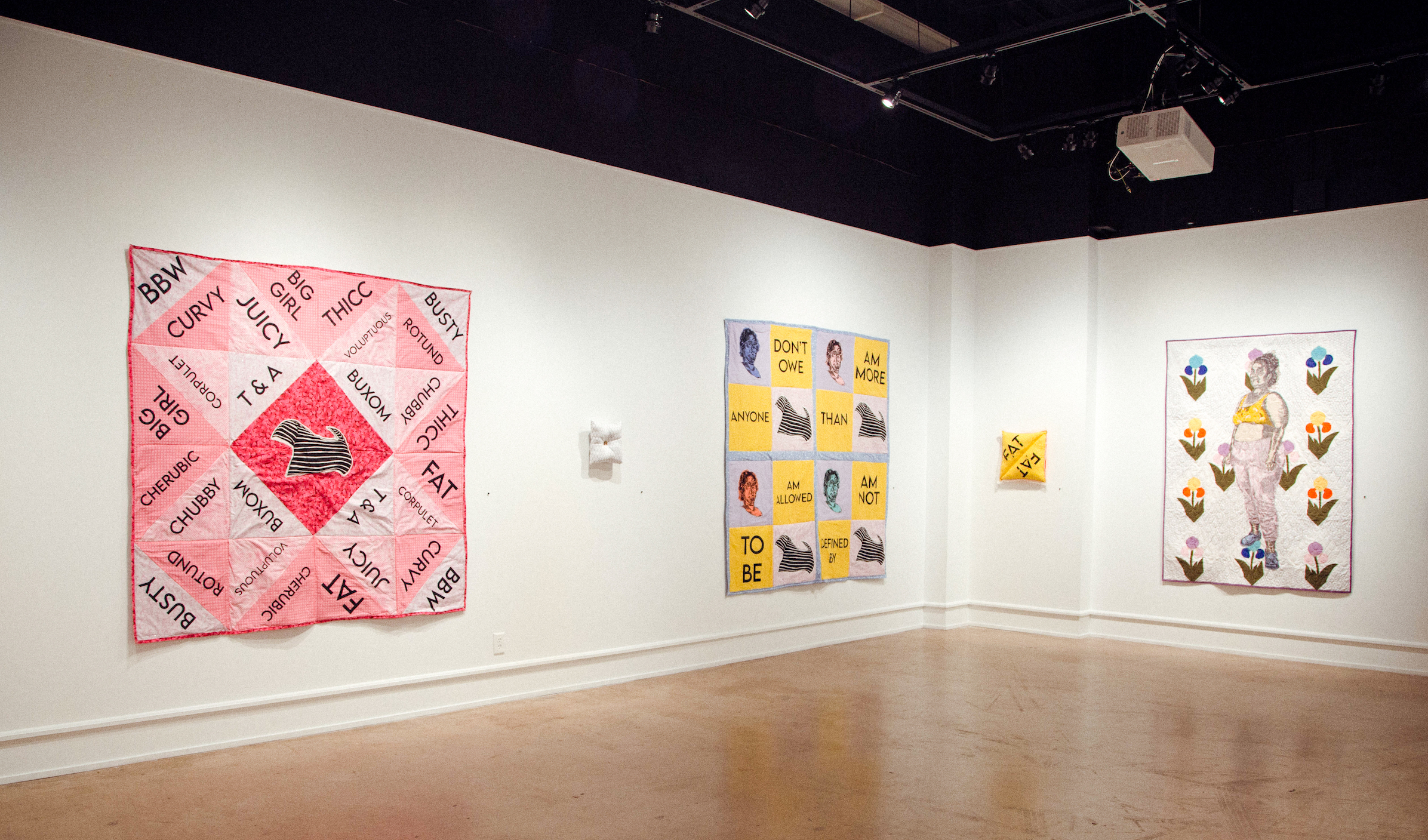 Stephanie Alaniz "Taking Up Space" 2022 Exhibition in Clayton Staples Gallery