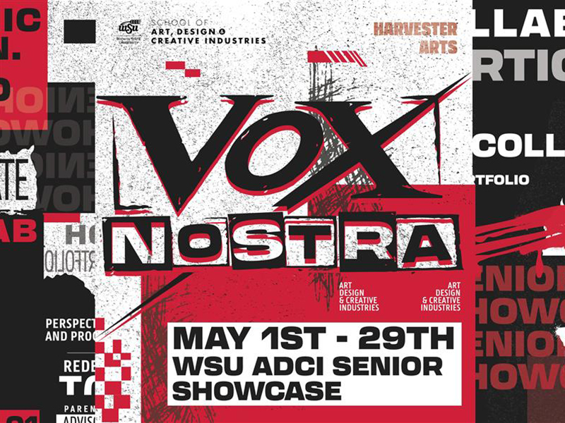 Photo of ShiftSpace Gallery 'Vox Nostra' Senior Showcase exhibition