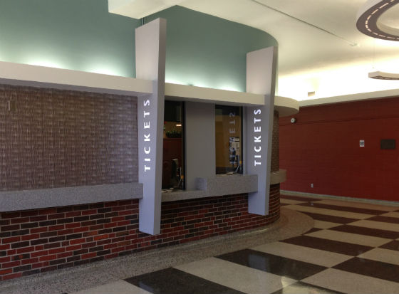 Duerksen Fine Arts Box Office: Duerksen Fine Arts Box Office Ticket Window.