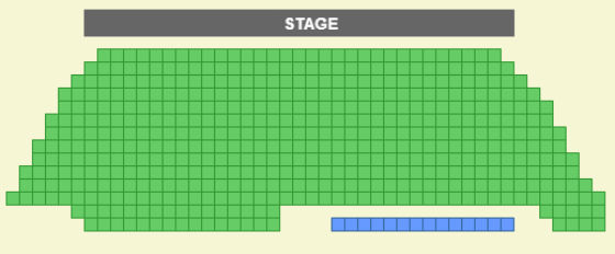 Seating chart diagram. 