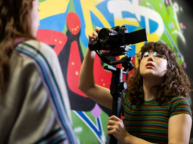 Filmmaking Student