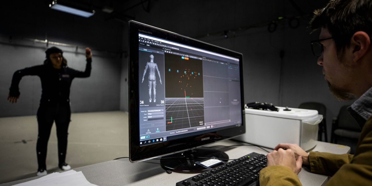 Animation students