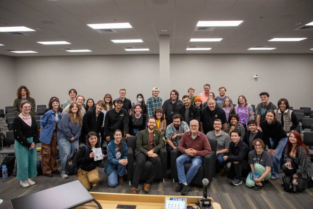 Chris Buck at School of Digital Arts.