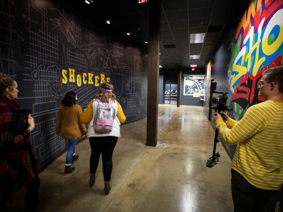 Shocker Studios hallway