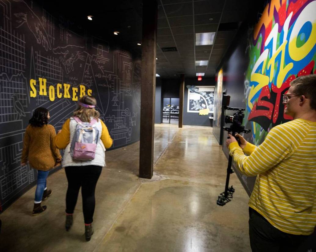 Shocker Studios hallway