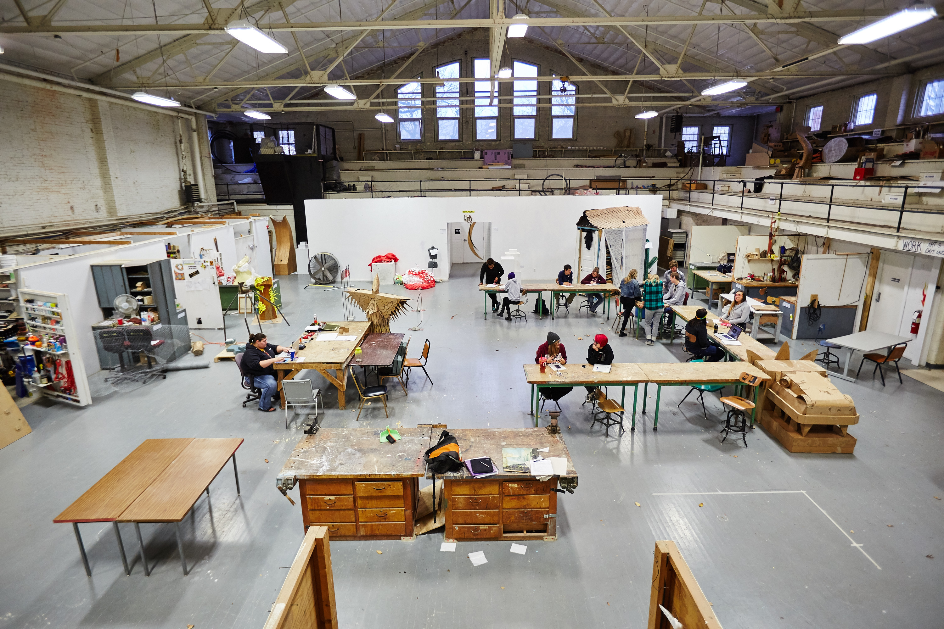 Inside of Henrion Hall