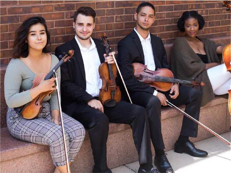 a photo of the ann walenta quartet
