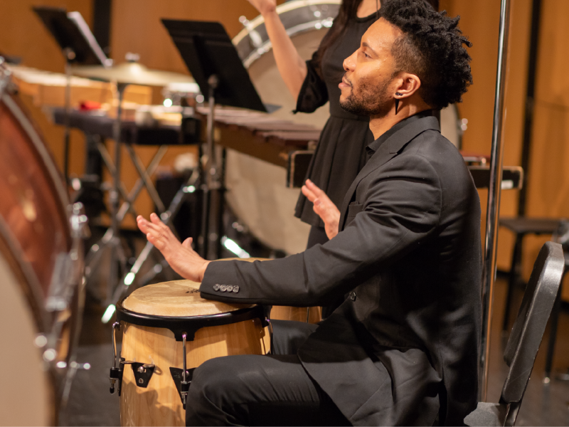 a percussionist