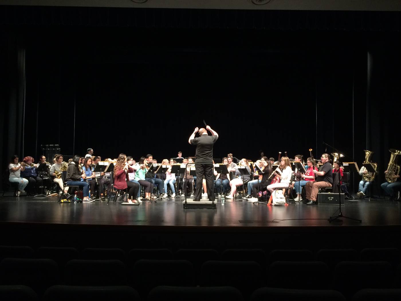 an image of our band students