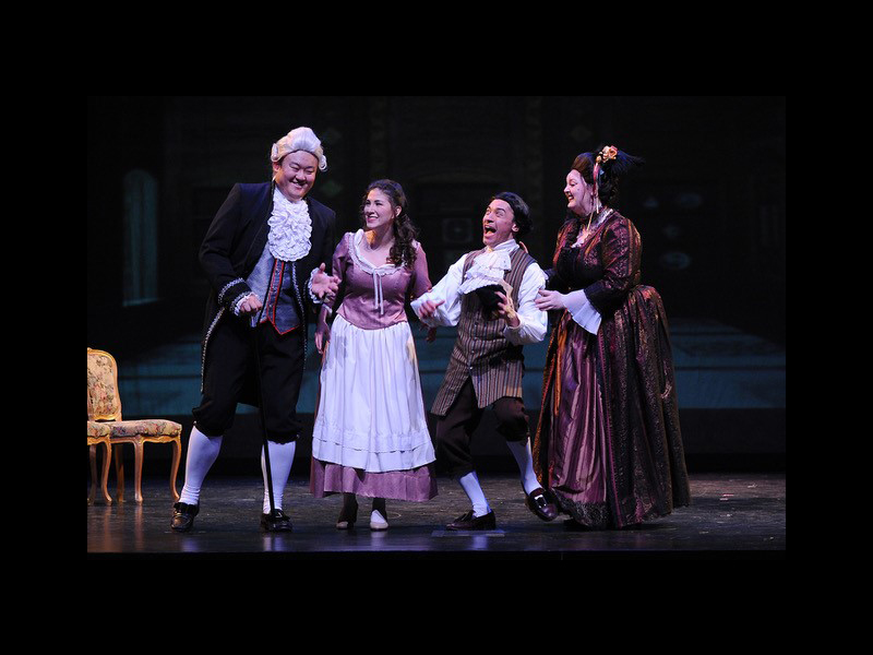 scene from le nozze di figaro